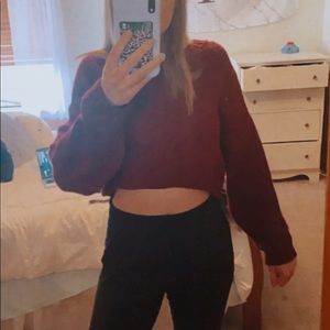 Boutique Cropped Sweater